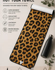 Leopard Yoga Towel