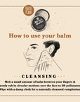 100% Natural Miracle Worker Vegan All-In-One Balm for Face, Hair and Body