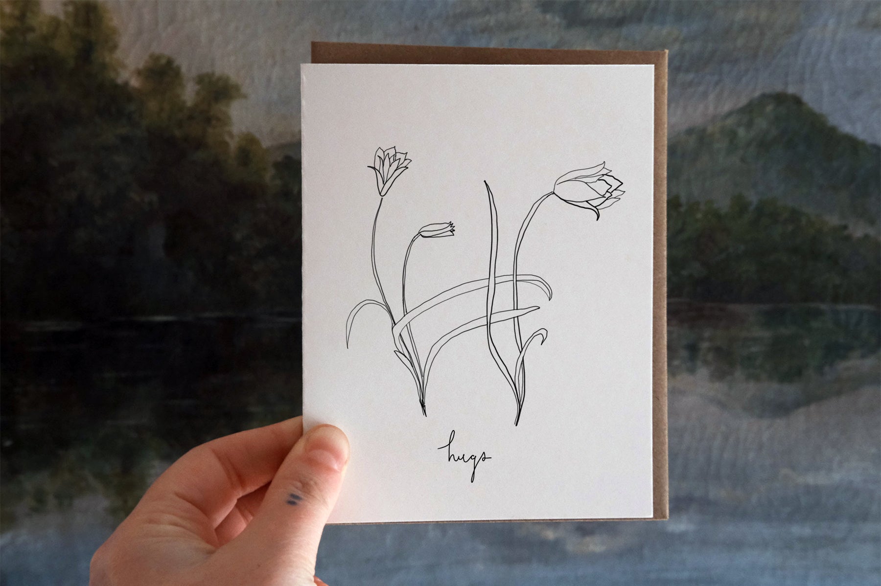 Hugs Greeting Card-0