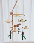 Handmade Dog & Ducks babymobile