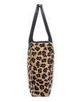 NEW Leopard Leather Day Tote Bag for Daily Style