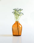 Haley Handblown Hammered Bud Vase-0