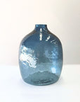 Handblown Hammered Glass Hebron Vase
