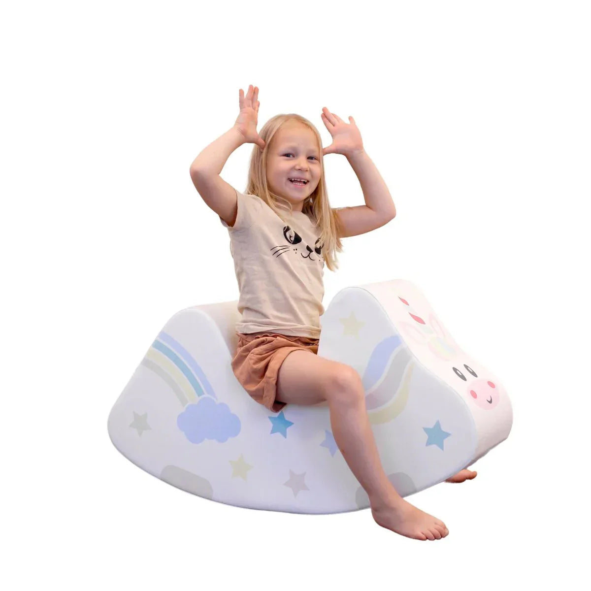 Soft Play Ride On Toy - Unicorn-5