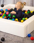 Soft Play Square Ball Pit for Toddlers