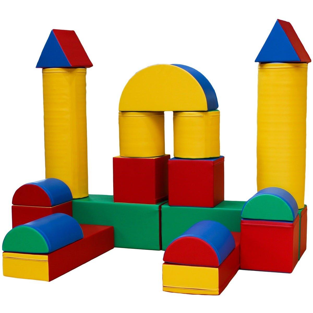 Soft Play Fortress Building Blocks Set