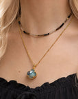 Tyche Gemstone Necklace Labradorite