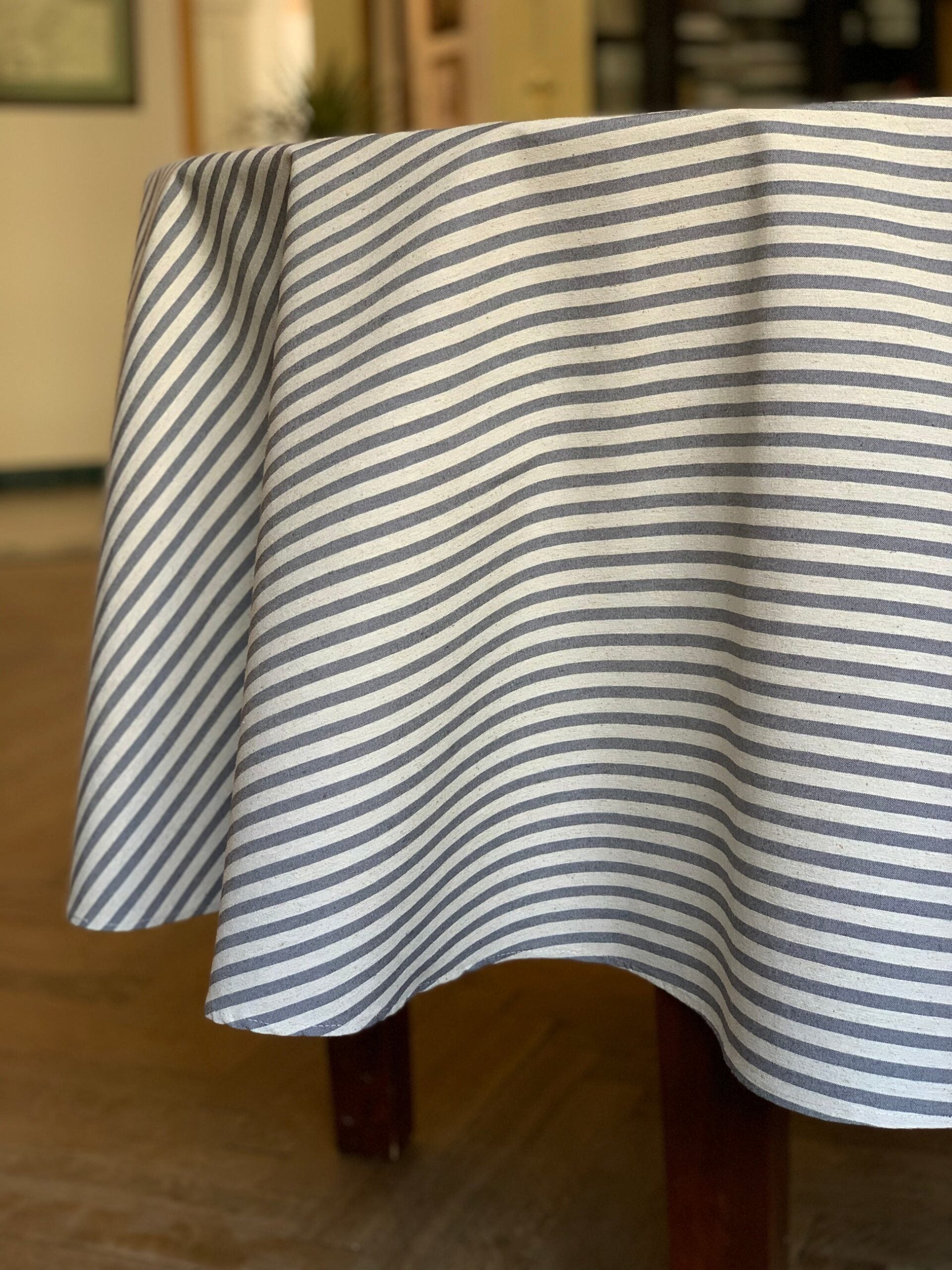 Round Tablecloth in Recycled Fabric