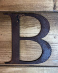 Classic Rusty Metal Letters 5" And 12" A-Z 0-9 Rustic Signs For The Home And Garden