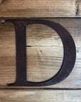 Classic Rusty Metal Letters 5" And 12" A-Z 0-9 Rustic Signs For The Home And Garden