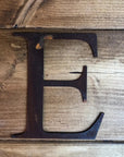 Classic Rusty Metal Letters 5" And 12" A-Z 0-9 Rustic Signs For The Home And Garden
