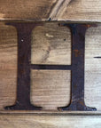 Classic Rusty Metal Letters 5" And 12" A-Z 0-9 Rustic Signs For The Home And Garden