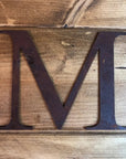 Classic Rusty Metal Letters 5" And 12" A-Z 0-9 Rustic Signs For The Home And Garden
