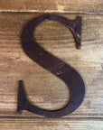 Classic Rusty Metal Letters 5" And 12" A-Z 0-9 Rustic Signs For The Home And Garden