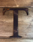 Classic Rusty Metal Letters 5" And 12" A-Z 0-9 Rustic Signs For The Home And Garden