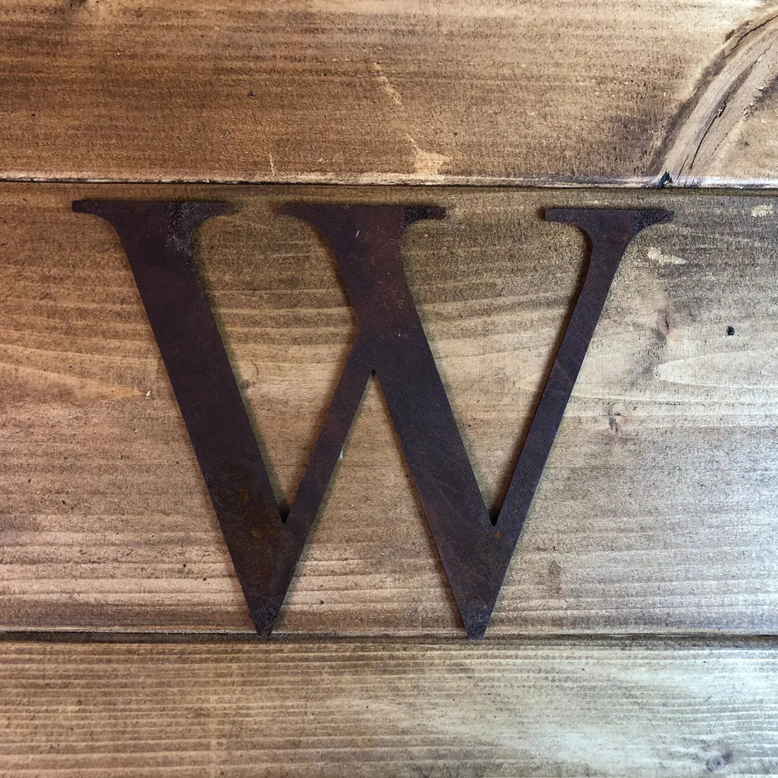 Classic Rusty Metal Letters 5" And 12" A-Z 0-9 Rustic Signs For The Home And Garden