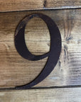 Classic Rusty Metal Letters 5" And 12" A-Z 0-9 Rustic Signs For The Home And Garden