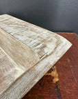 Rustic Wooden Serving Bowl / Fruit Bread Antipasti Cheese Board Tray