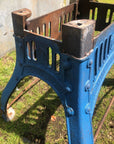Cast Iron Industrial Henry Bamford  And Sons Table Base Reclaimed Original.