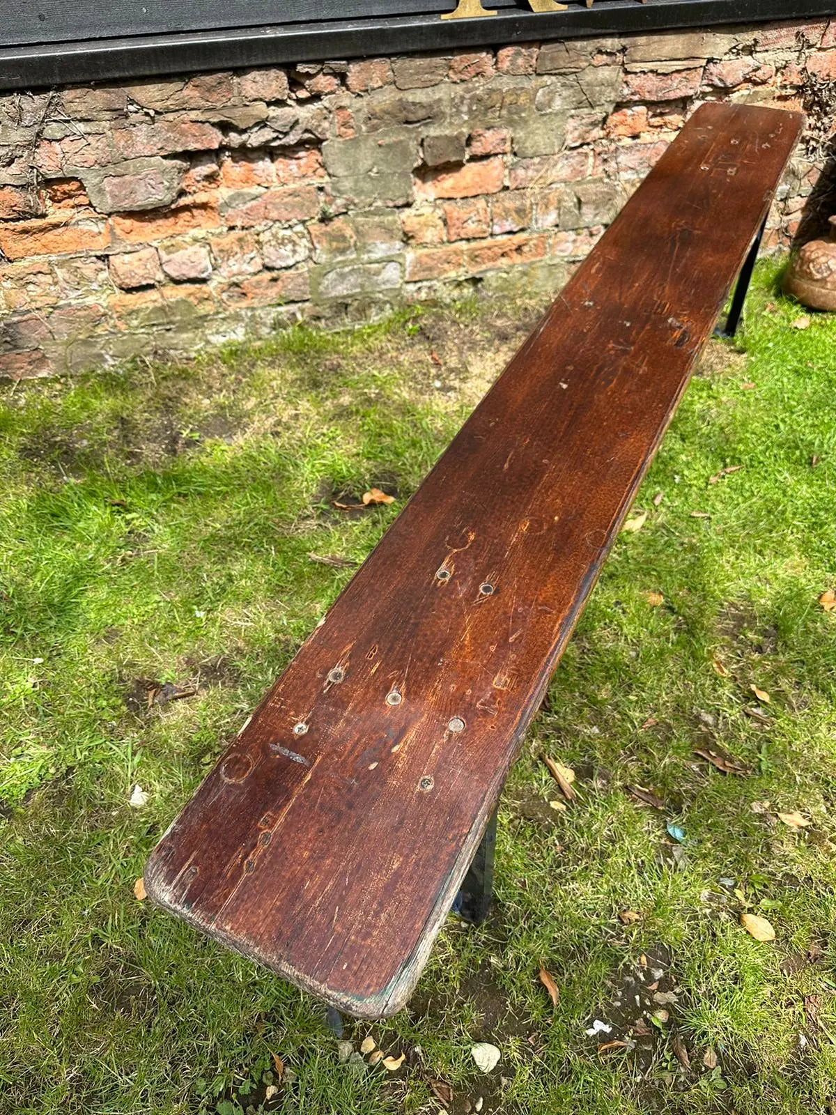 Beer Festival Fold Up Bench / Picnic Bench / Hallway Seating Garden Furniture (2