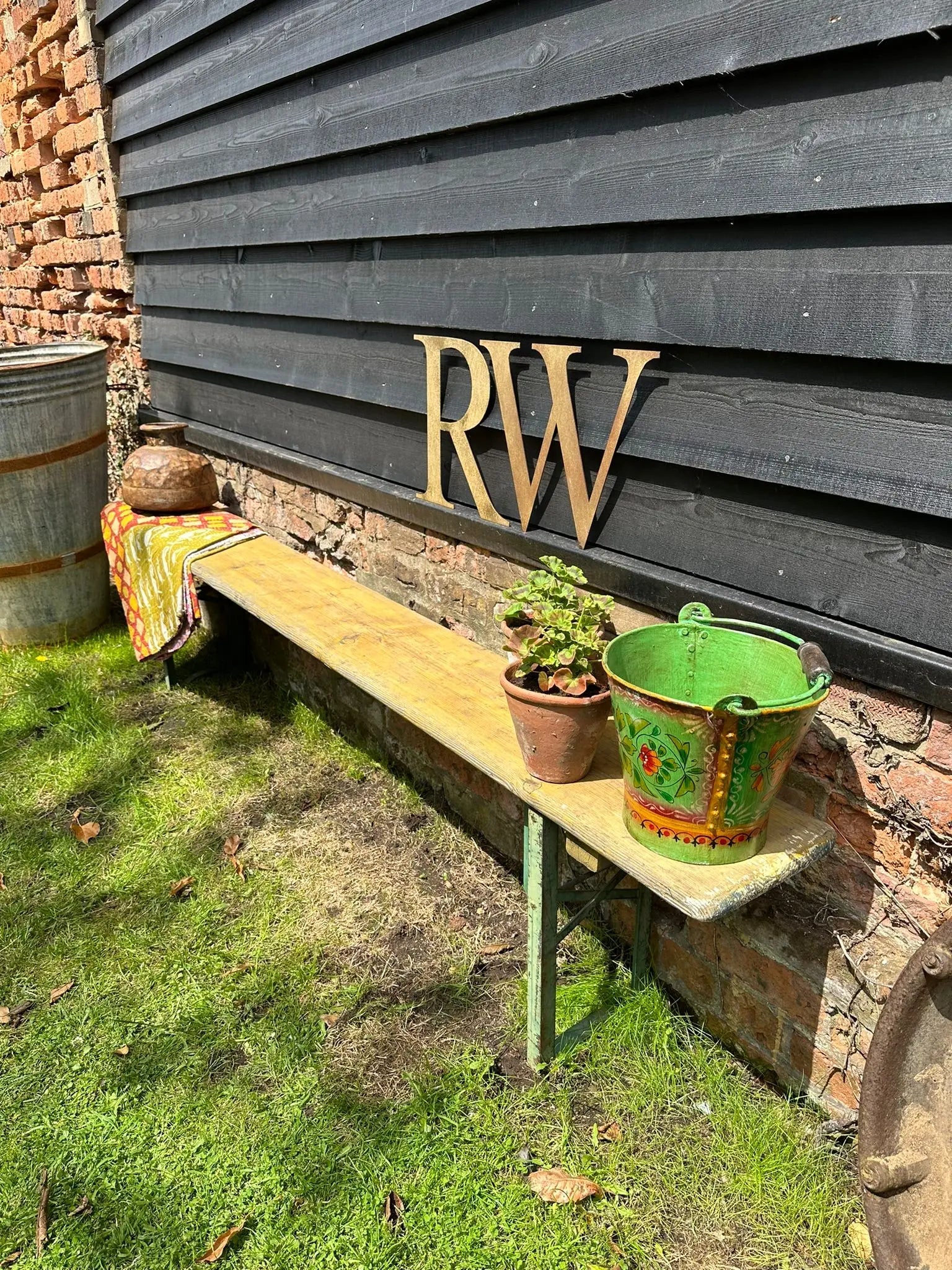 Beer Festival Fold Up Bench / Picnic Bench / Hallway Seating Garden Furniture (3