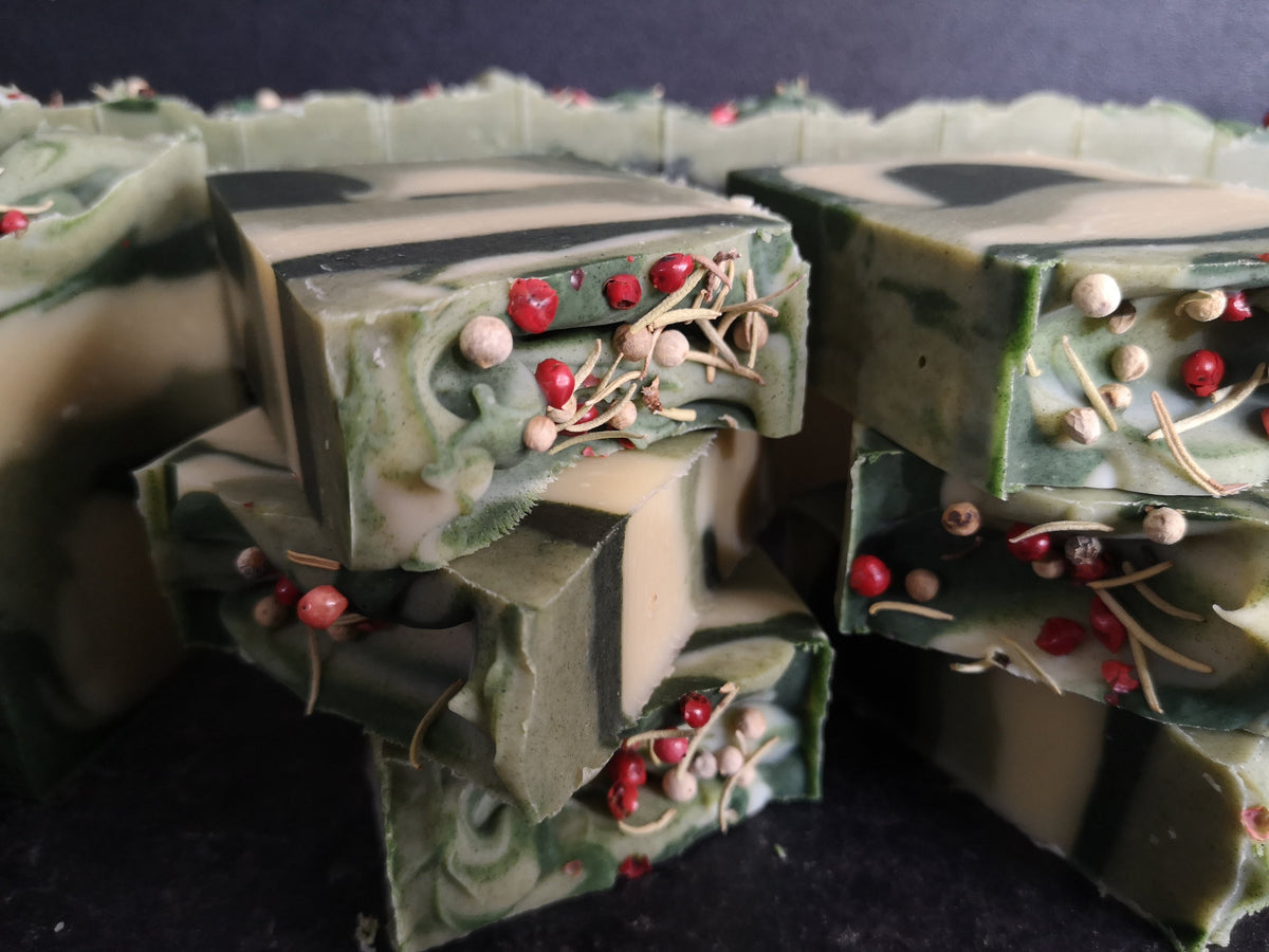 Winter Woodland Handmade Vegan Soap 90g