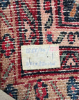 Large Red Oriental Wool Rug – Hand Made Traditional Carpet 381 x 270 cm