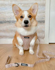 Luxe Adjustable Harness - Toffee Latte Petals