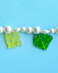 Sandwich Pearl Necklace