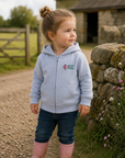 Baby Farmer Hoodie Embroidered Support British Farmers