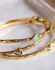 Simi Three Stone Stacking Bangle Pariba Onyx