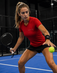 PADEL APEX - Womens Performance Top - Fire Red