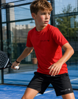 PADEL APEX - Kids T-Shirt - Fire Red
