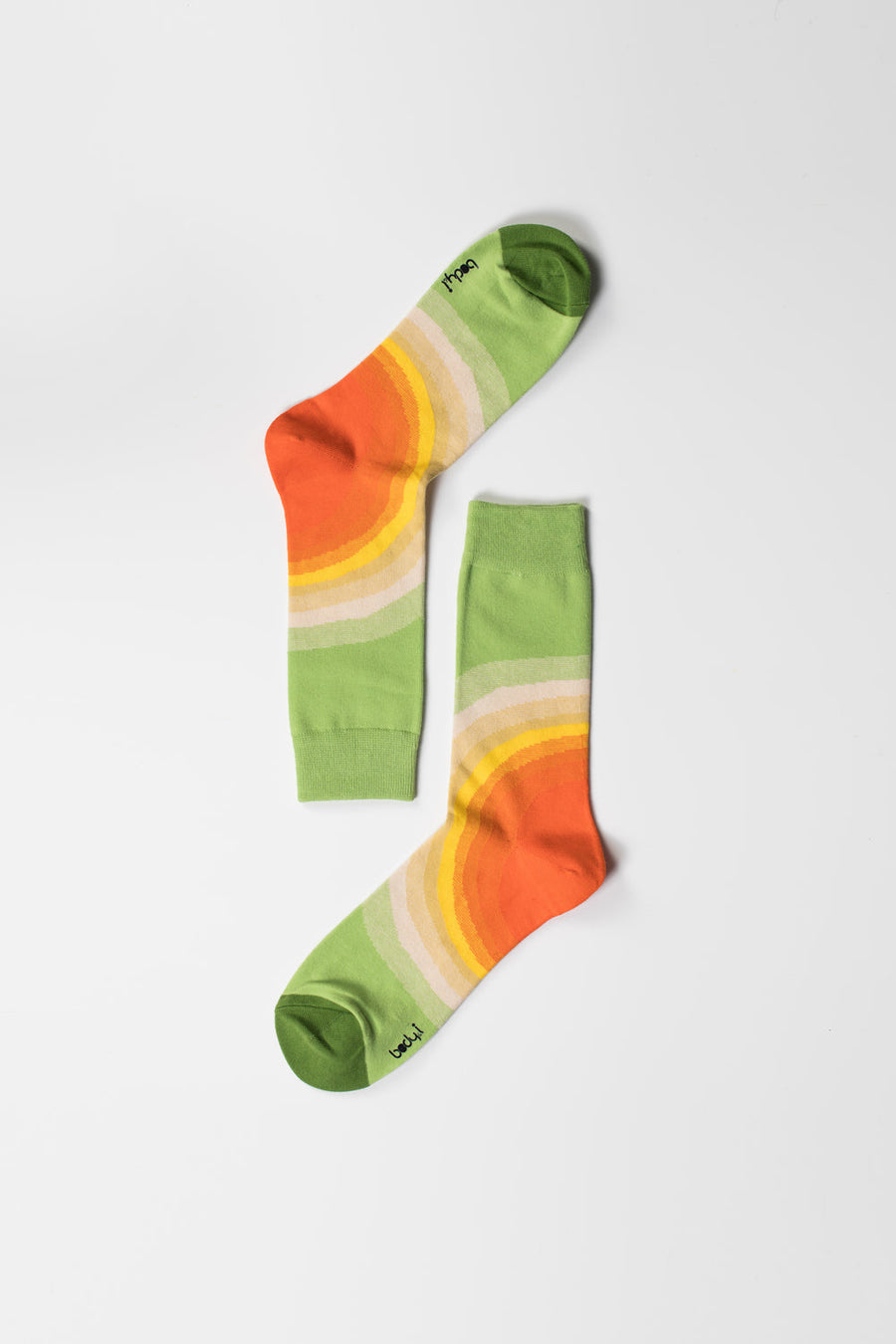 Luxury colorful fashion socks for men, premium cotton blend pack of 4 pairs, stylish sporty and statement designs, size 40-45 by Body and I at brixbailey.com