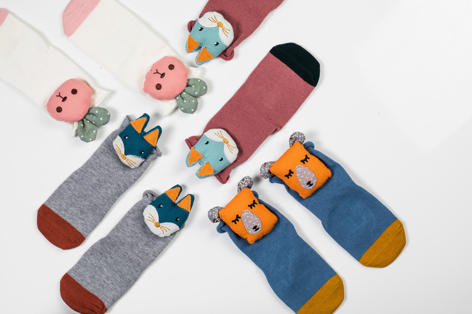 Kids 3D Animals Collection - Pack of 4