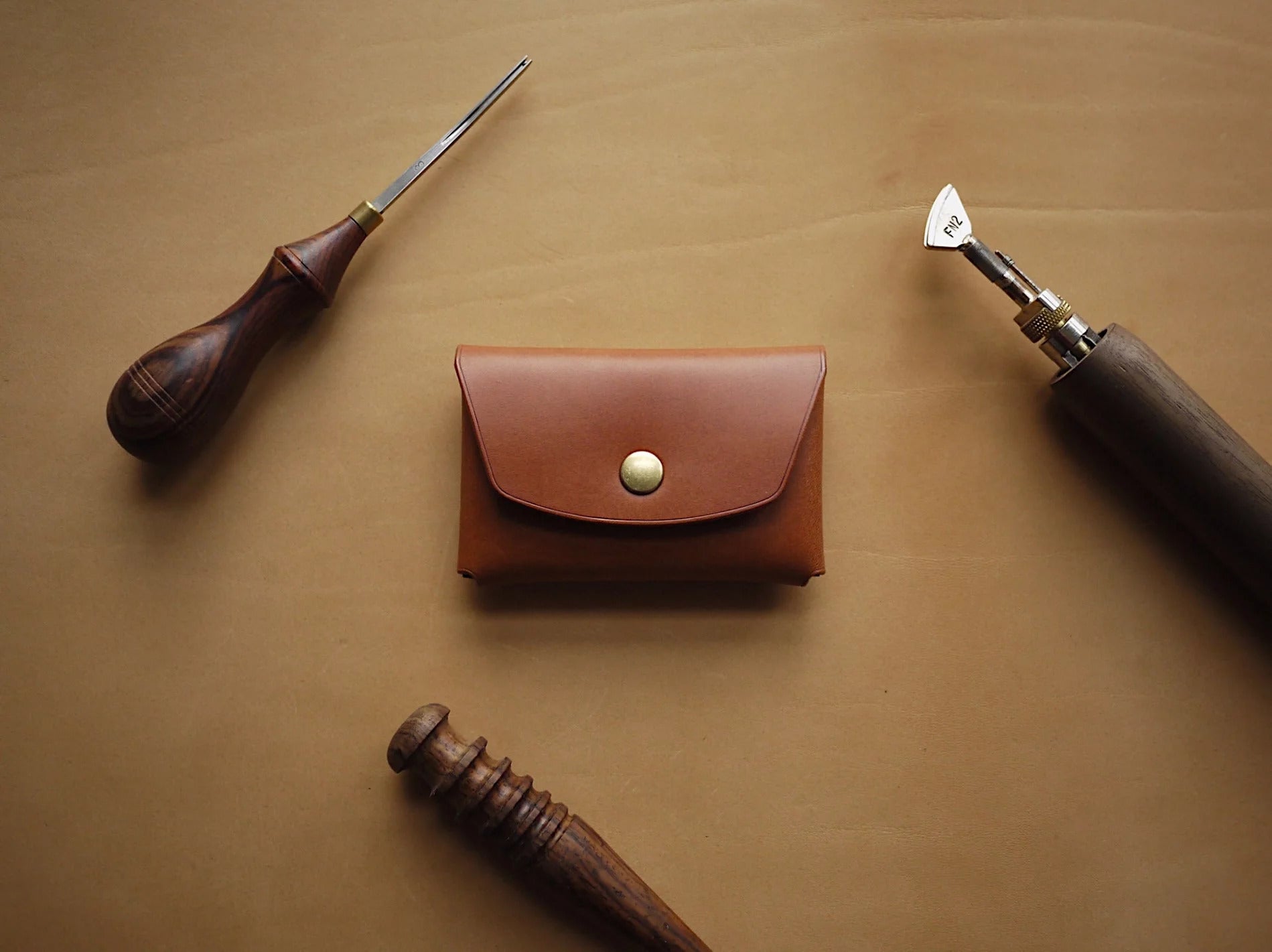 Elegant Handmade Leather Wallet – Sleek &amp; Durable Design by Mirgoods at www.brixbailey.com