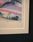 Limited edition Bybrook Winter panoramic giclée print, signed artist collectible, premium gallery quality, luxury fine art, handcrafted Hahnemühle cotton paper by Michael Sutherland Art at brixbailey.com