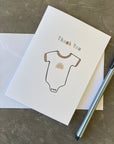 Baby Shower Thank You Note Card Set