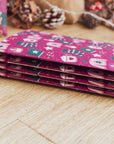A5 Handmade Notebook with Cosy Winter Design