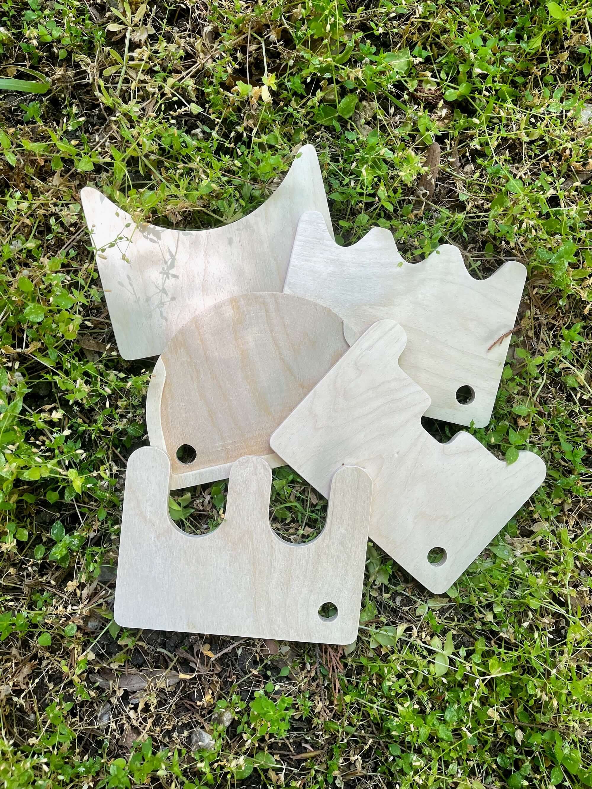 Montessori Wooden Shovel Set: Eco-Friendly Play for Kids-3