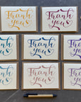 Thank You Note Card Set