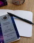 A6 Handmade Notebook with Cosmic Design