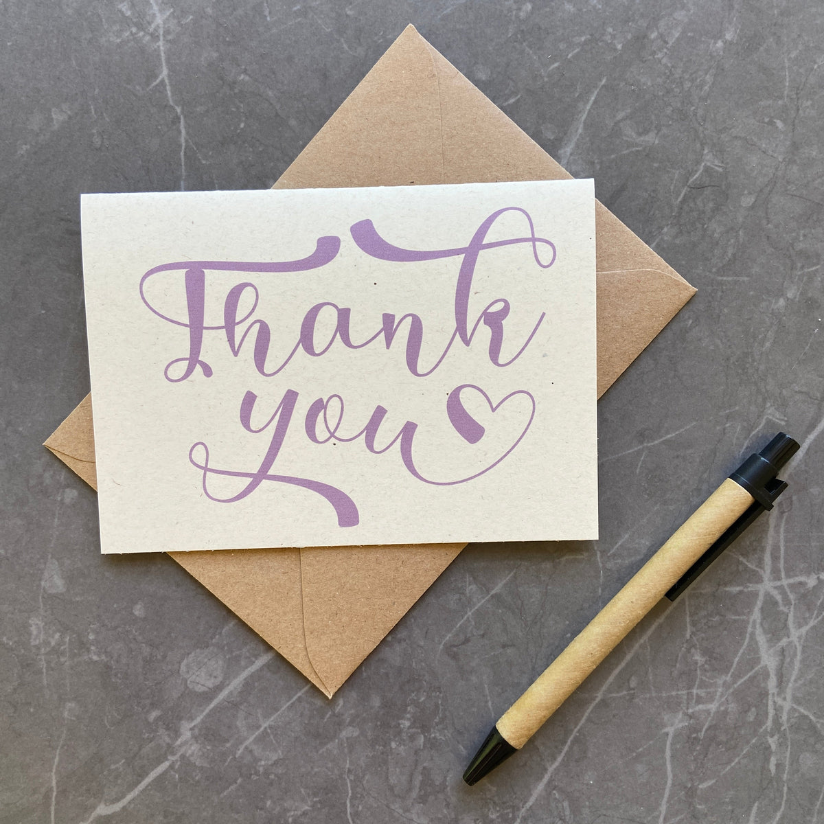 Thank You Note Card Set