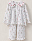 Marnie Pink & Green Kids Muslin Pyjamas