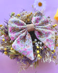 Pastel Petals - Dog Sailor Bow Tie