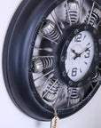 Engine Style Industrial Wall Clock 40cm