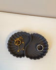 Scallop Twin Trinket Dish