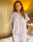 Milly Pink Muslin Pyjamas