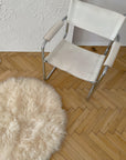 Natural Sheepskin Ivory Carpet - Round