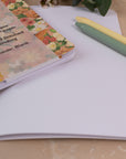 A5 Handmade Notebook with Spring Meadow Design